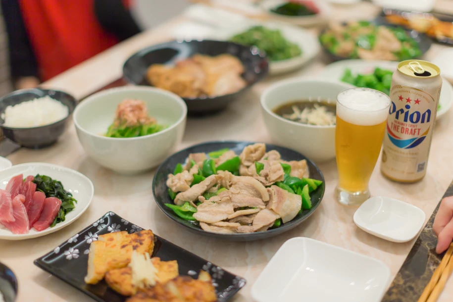 写真：お食事