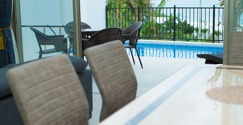 リビングから広がる、自分たちだけの景色。